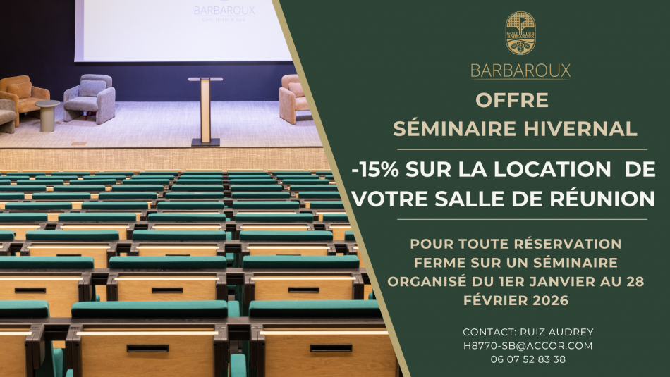 OFFRE Séminaire Hivernal
